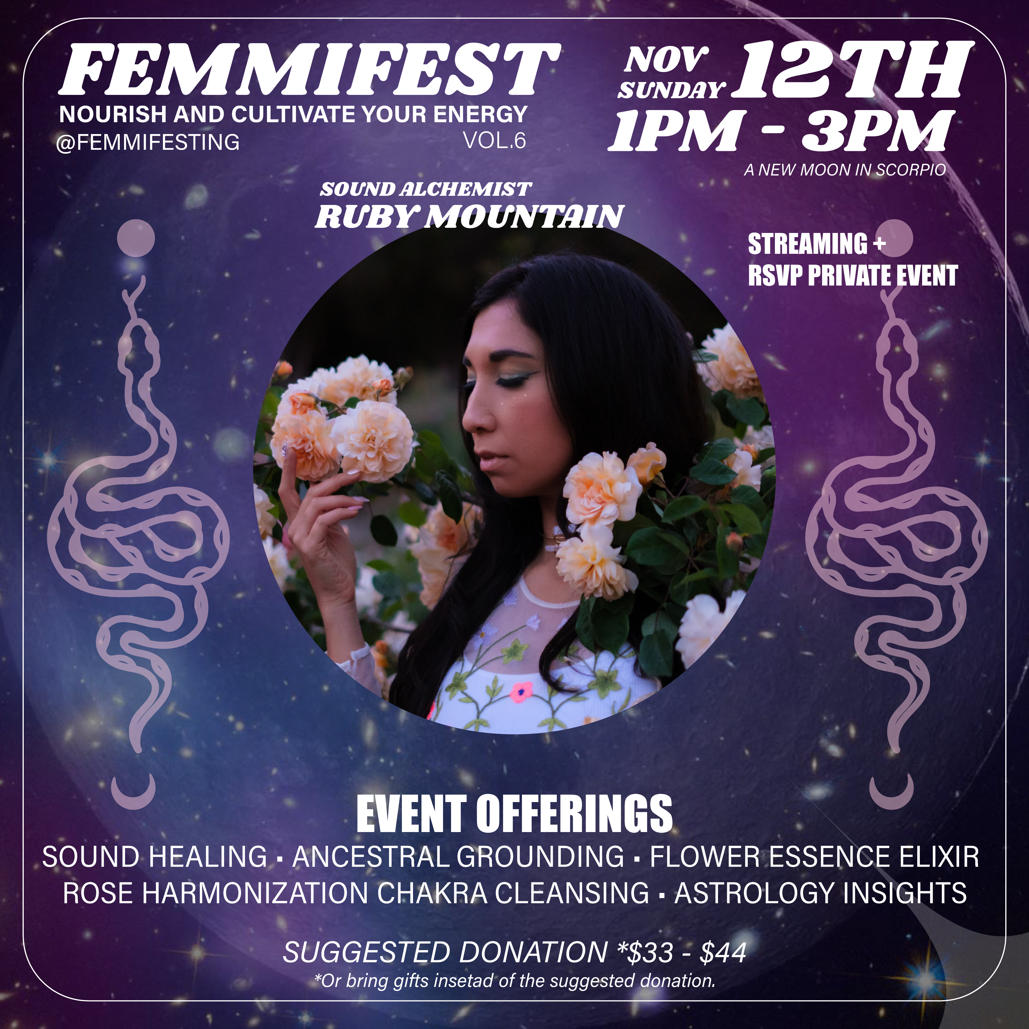 Femmifesting flyer